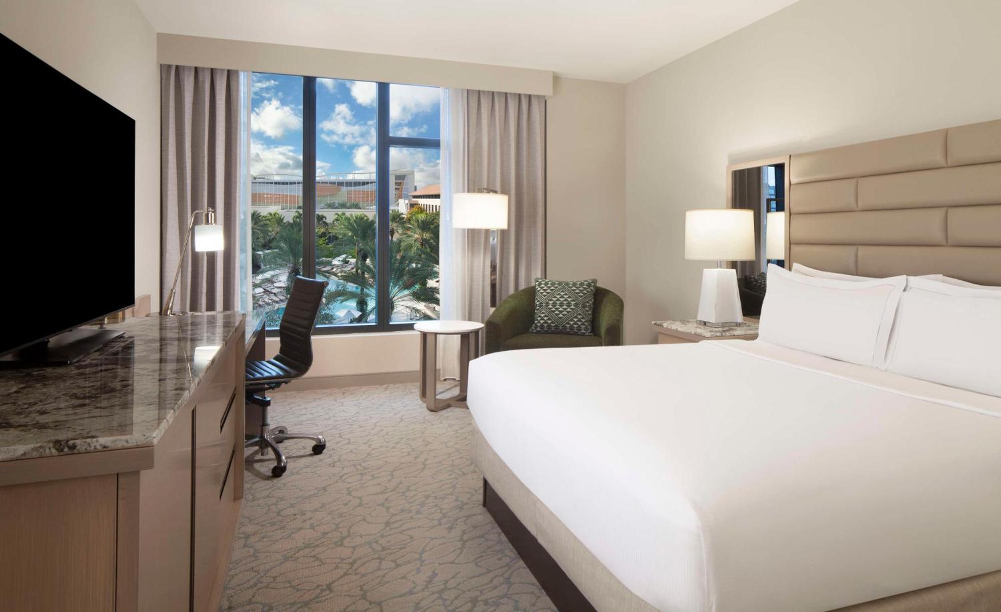 Deluxe King Room Pool View